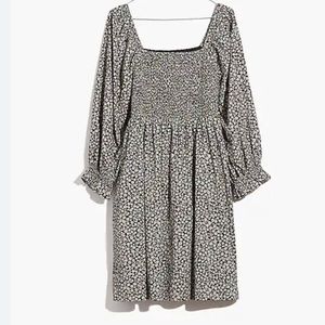 Madewell Lucie flutter sleeve dress